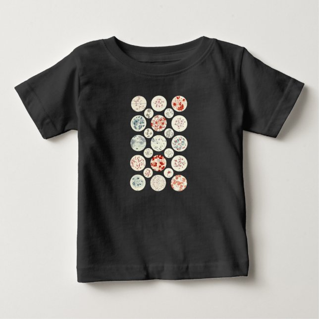 bacteria funny microbiology bacteria science tiny baby T-Shirt (Front)