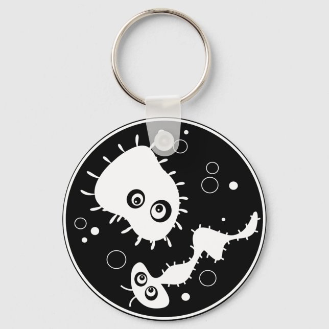 Bacteria Key Ring (Front)