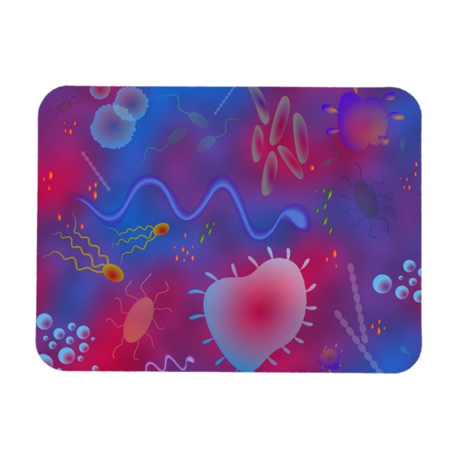 Bacteria Magnet (Horizontal)