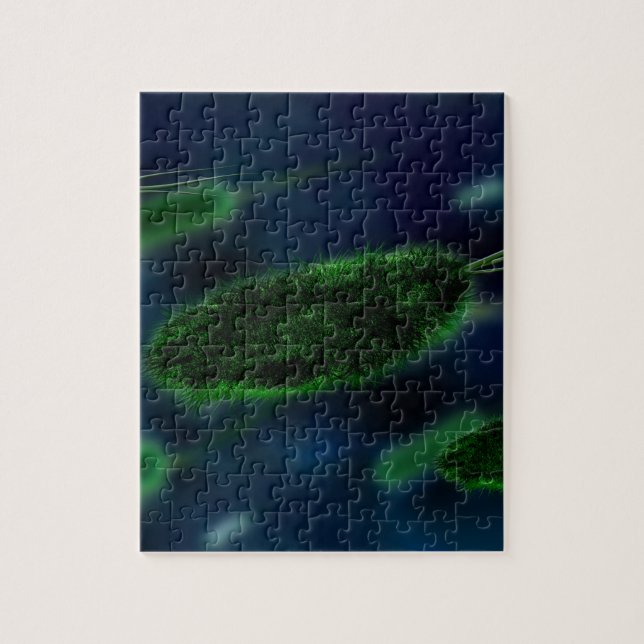 Bacteria Microbes Jigsaw Puzzle (Vertical)