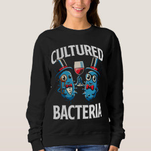 Bacteria Microbiology Biology Science Punny Microb Sweatshirt