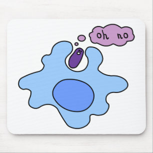 Bacteria Phagocytosis Mouse Mat