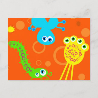 Bacteria Postcard
