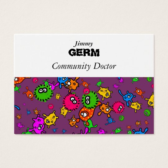 Bacteria Wallpaper Business Card