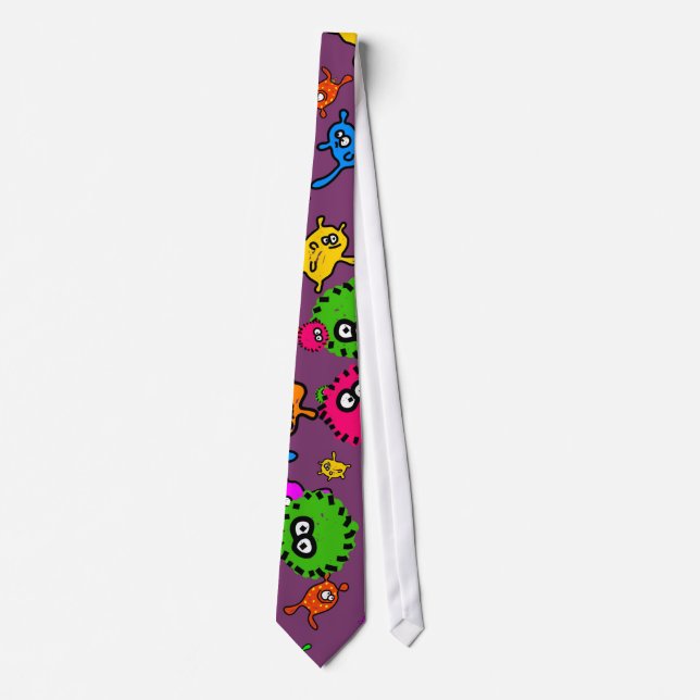 Bacteria Wallpaper Tie (Front)
