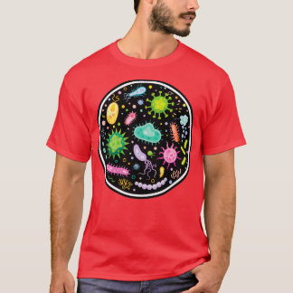 bacterial culture in microbiology T-Shirt