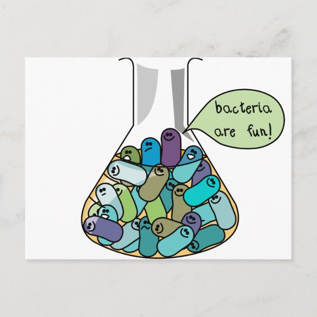 Bacterial Culture Postcard (Front)
