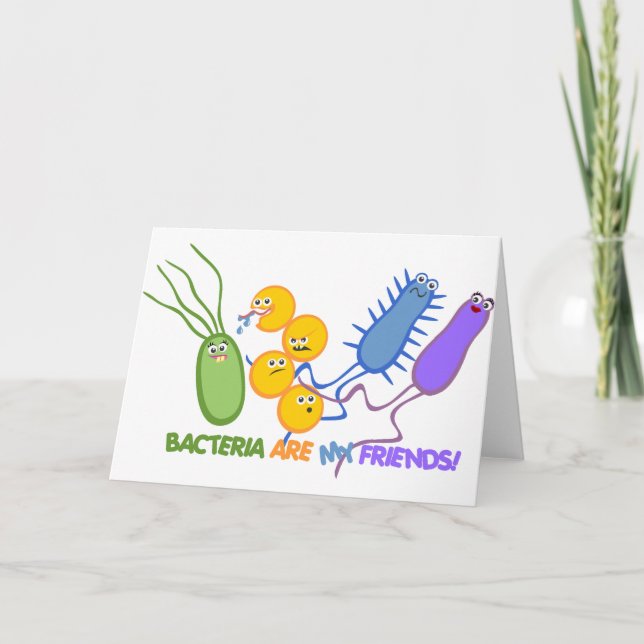 Bacterial Friends Card (Front)