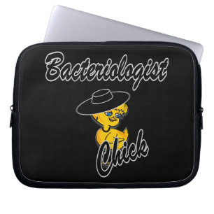 Bacteriologist Chick #4 Laptop Sleeve