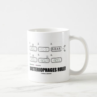 Bacteriophages Rule! (Bacteria Virus DNA) Coffee Mug