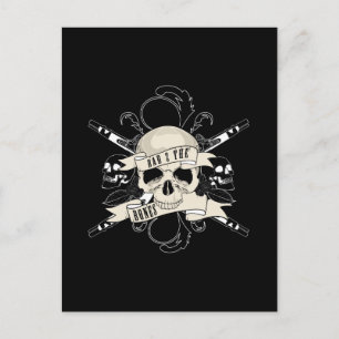 Bad 2 The Bones Postcard