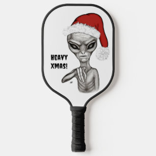 Bad Alien , Heavy Xmas ! Pickleball Paddle