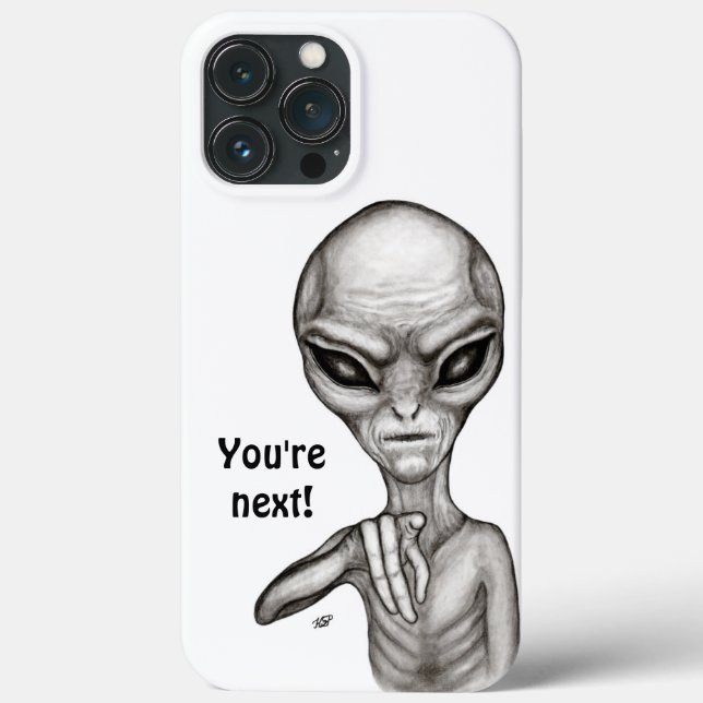 Bad Alien , You're next ! Case-Mate iPhone Case (Back)