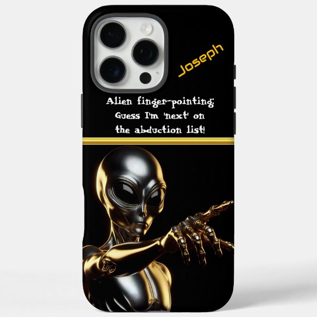 Bad Alien , You're next !  Case-Mate iPhone Case (Back)