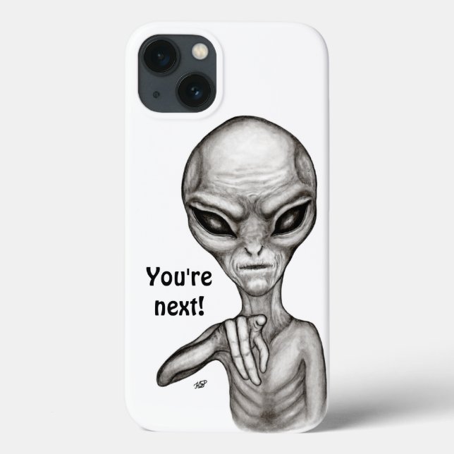 Bad Alien , You're next ! Case-Mate iPhone Case (Back)