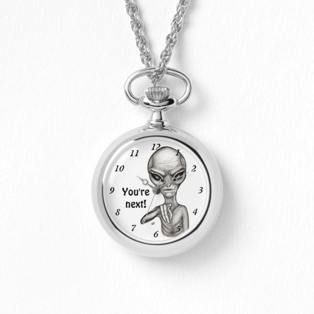 Bad Alien , You're next ! Watch (Front)