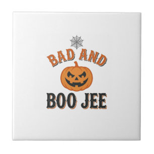 Bad And Boo Jee Halloween Pumpkin Graphic_1 Tile