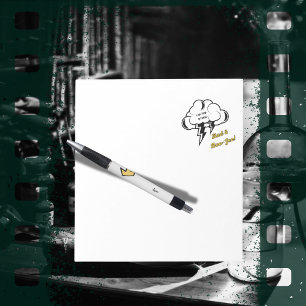 Bad and Boo-jee “I Am the Storm” Gothic Notepad