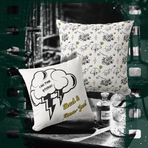 Bad and Boojee Gothic Halloween Cushion