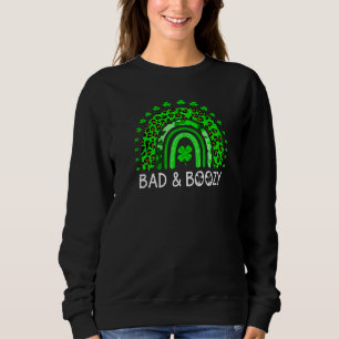 Bad And Boozy Shirt St Patrick S Day Rainbow Drink