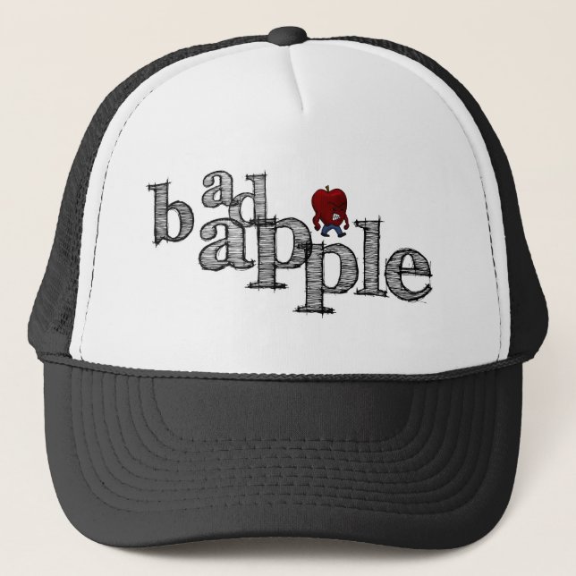Bad Apple Trucker Hat (Front)