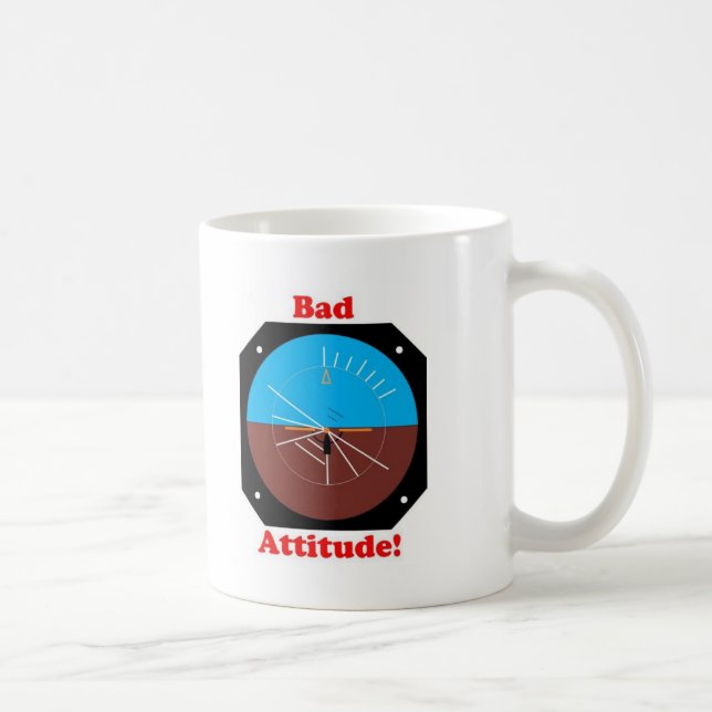 Bad Attitude Coffee Mug (Right)