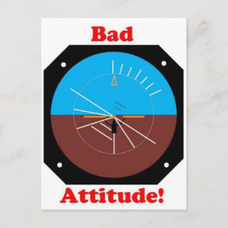 Bad Attitude Postcard