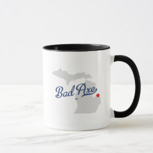 Bad Axe Michigan MI Shirt Mug