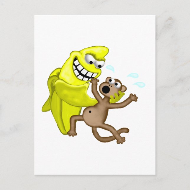 bad banana postcard (Front)