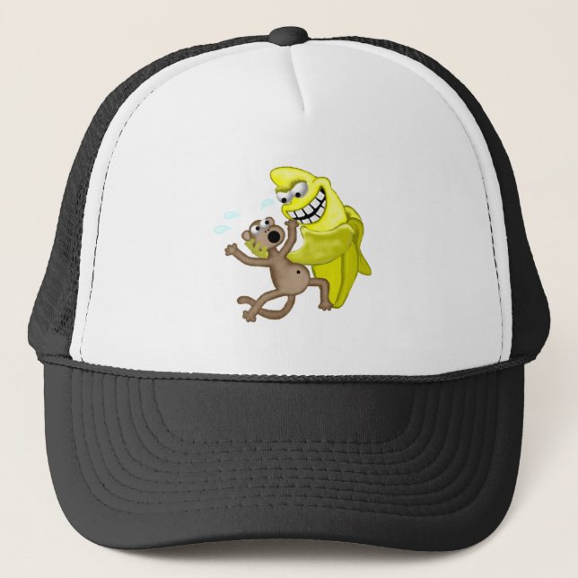 bad banana trucker hat (Front)