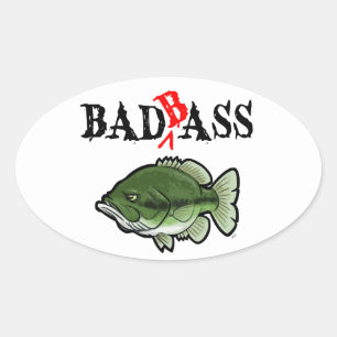 Bad Bass Stickers