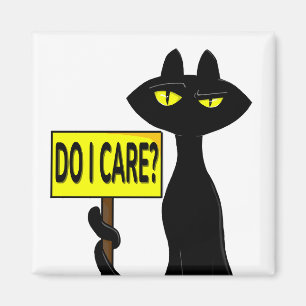 Bad Boogie Fanny Magnet - Do I Care? sign