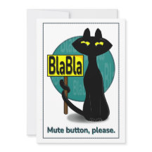 Bad Boogie Funny Greeting Card - BlaBla