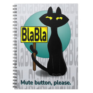 Bad Boogie Funny Notebook - BlaBla