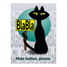 Bad Boogie Funny Poster - BlaBla sign