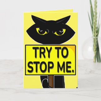 Bad Boogie Funny Thank You Card