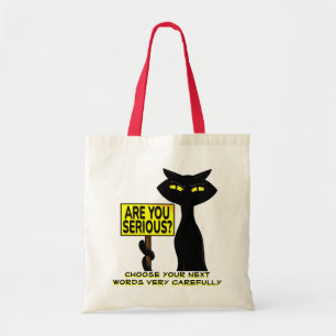 Bad Boogie Funny Tote Bag - Are you serius?