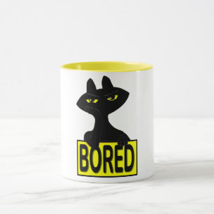 Bad Boogie Mug Funny Judging Cat Coffee Cup
