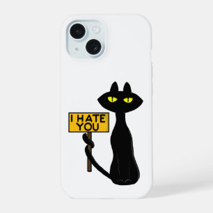 Bad Boogie -The Cat- "IHATEYOU" funny Phone Case