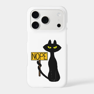 Bad Boogie -The Cat- "NOPE" funny Phone Case