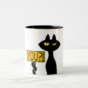 Bad Boogie -The Cat- "You?!!" funny Mugs Cups