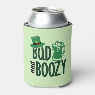 Bad & Boozy: Custom Personalised Golfer Irish Beer Can Cooler