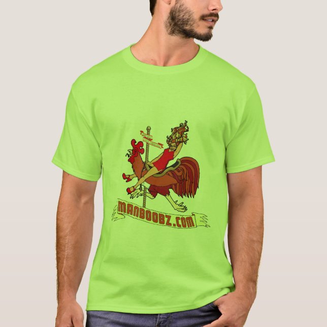 Bad Boy Carousel T-shirt (warm colours) (Front)