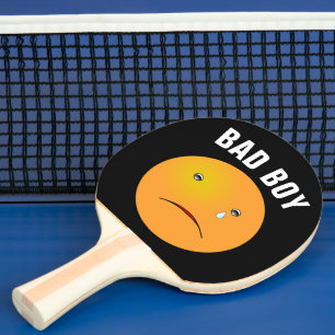 BAD BOY FUNNY PING PONG PADDLE