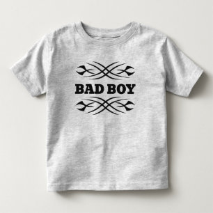 Bad Boy tribal tattoo baby t shirt for kids