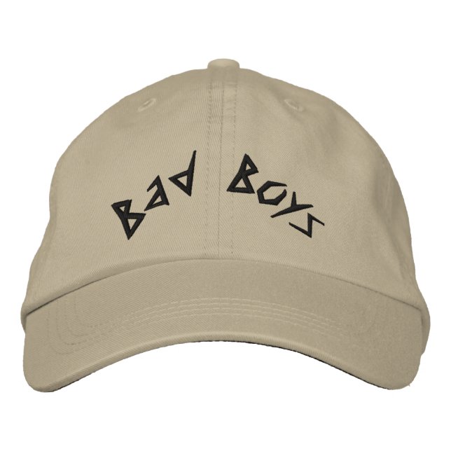 Bad Boys Embroidered Cap (Front)