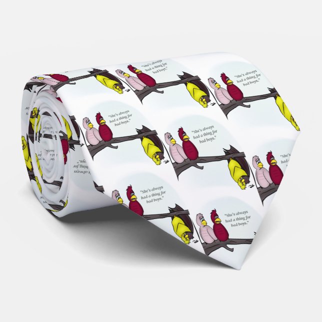 Bad Boys Neck Tie (Rolled)