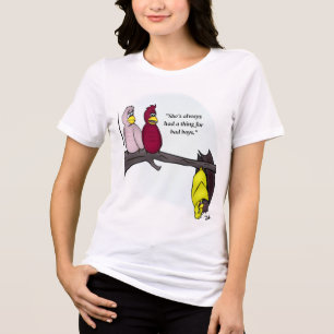 Bad Boys White Women's T-Shirt Tri-Blend Shirt