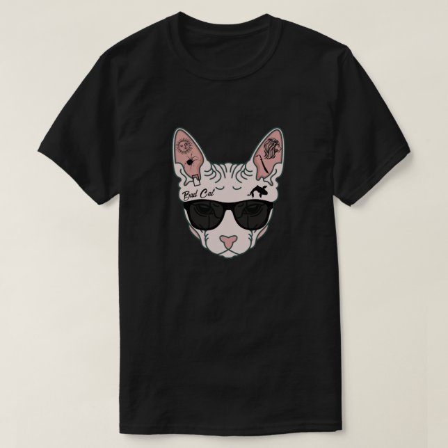 Bad Cat T-Shirt (Design Front)