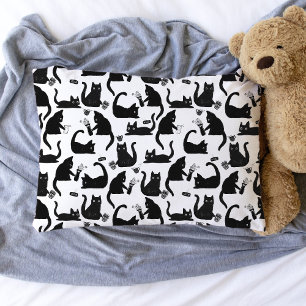 Bad Cats Knocking Stuff Over Pillowcase